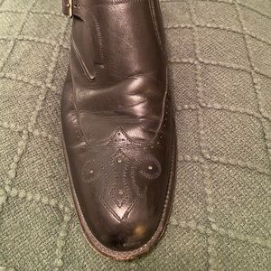 Johnston & Murphy monk strap dress shoes